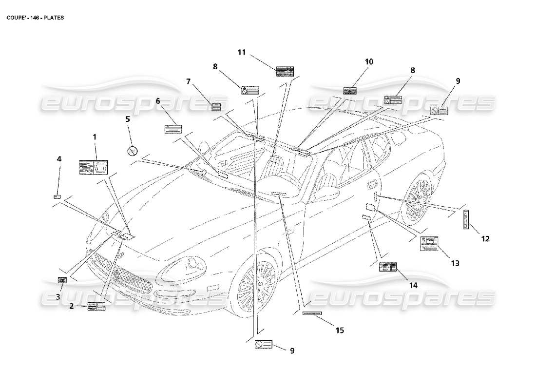 part diagram containing part number 67287300