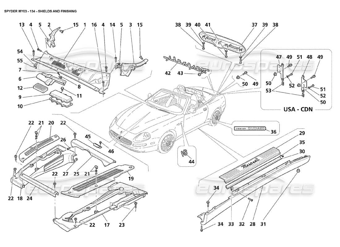 part diagram containing part number 980001071