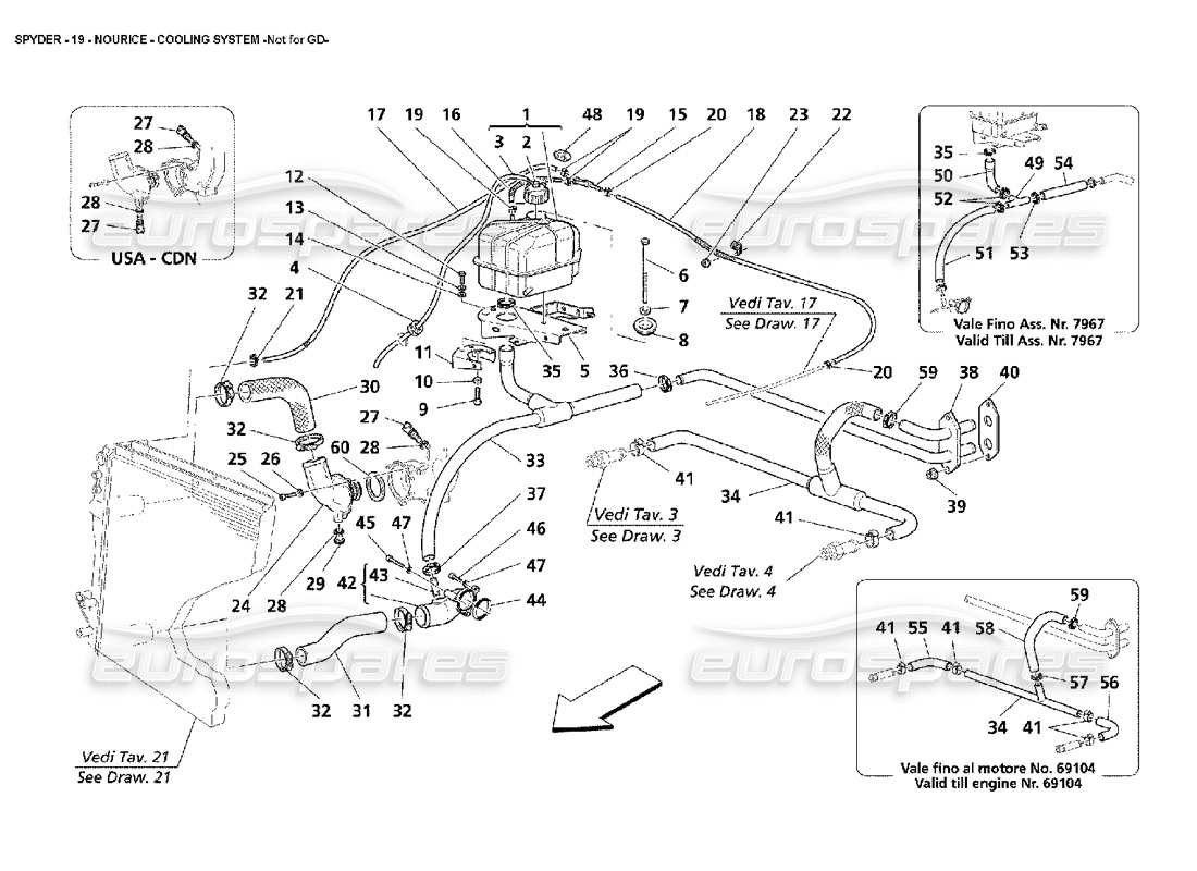 part diagram containing part number 192621