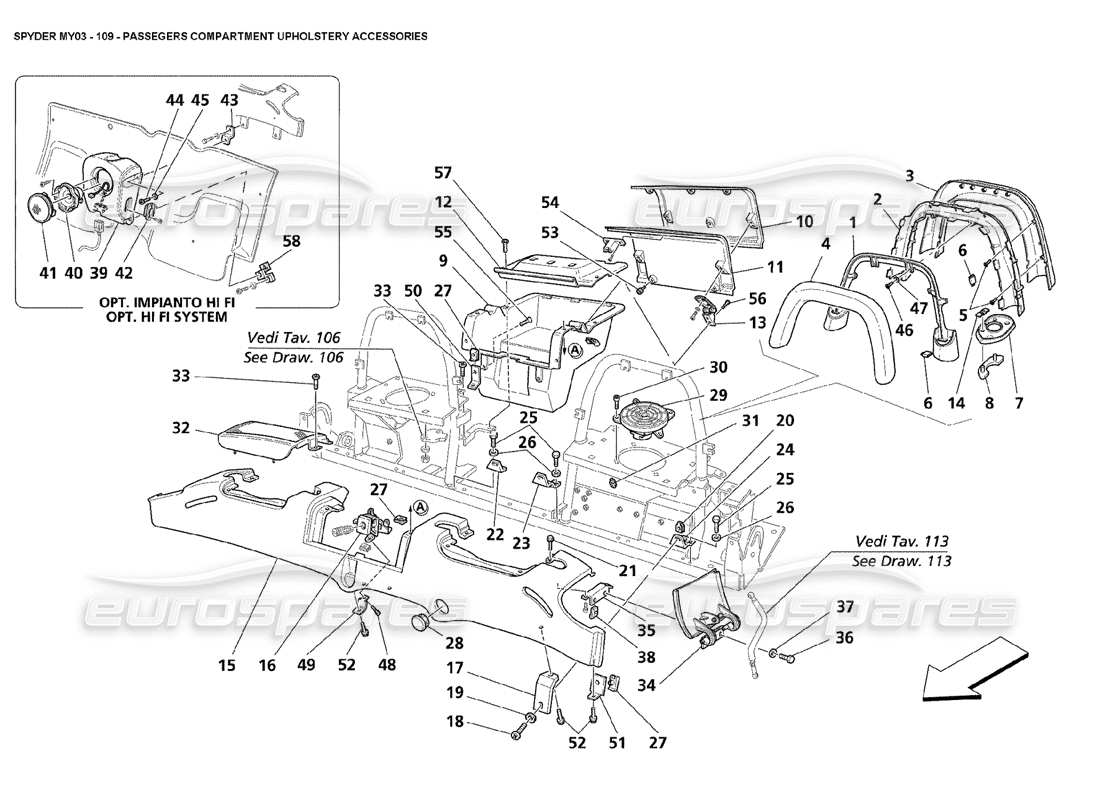 part diagram containing part number 189405