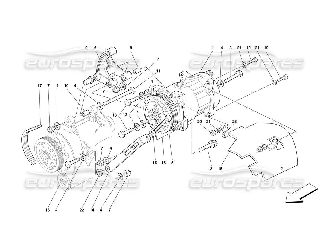 part diagram containing part number 160945