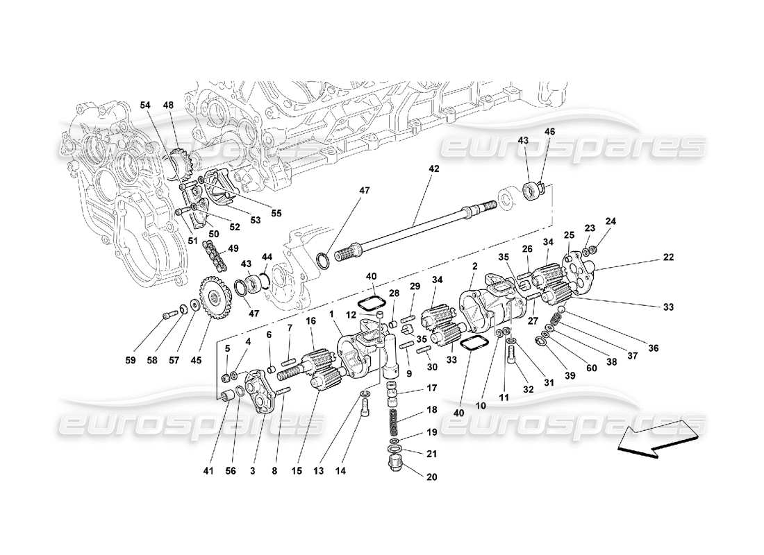 part diagram containing part number 141525