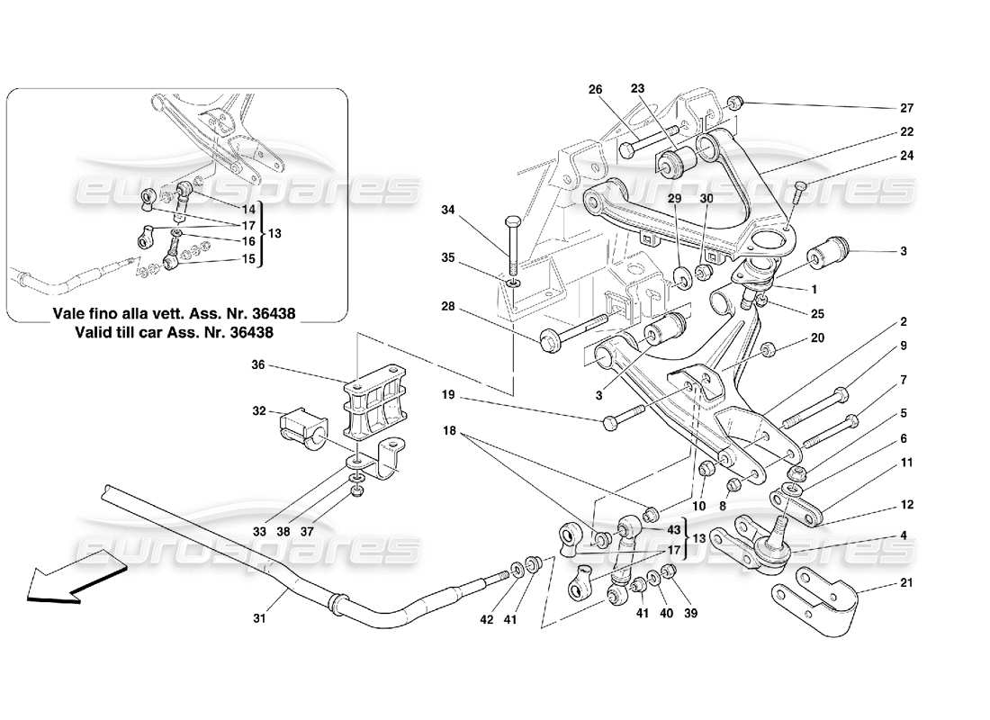 part diagram containing part number 133802