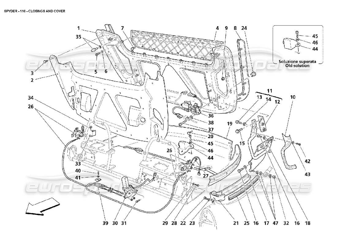 part diagram containing part number 16286124