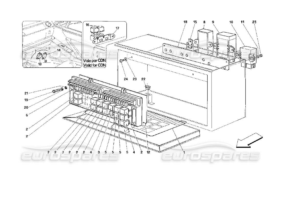 part diagram containing part number 163224