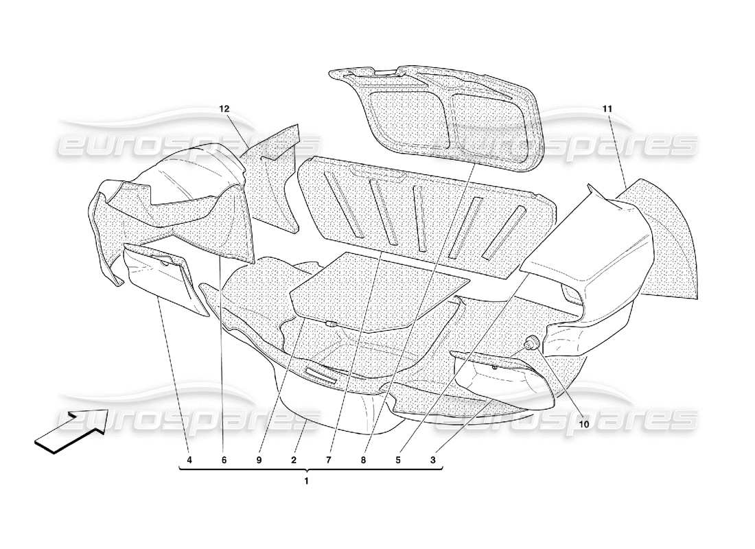 part diagram containing part number 656723..