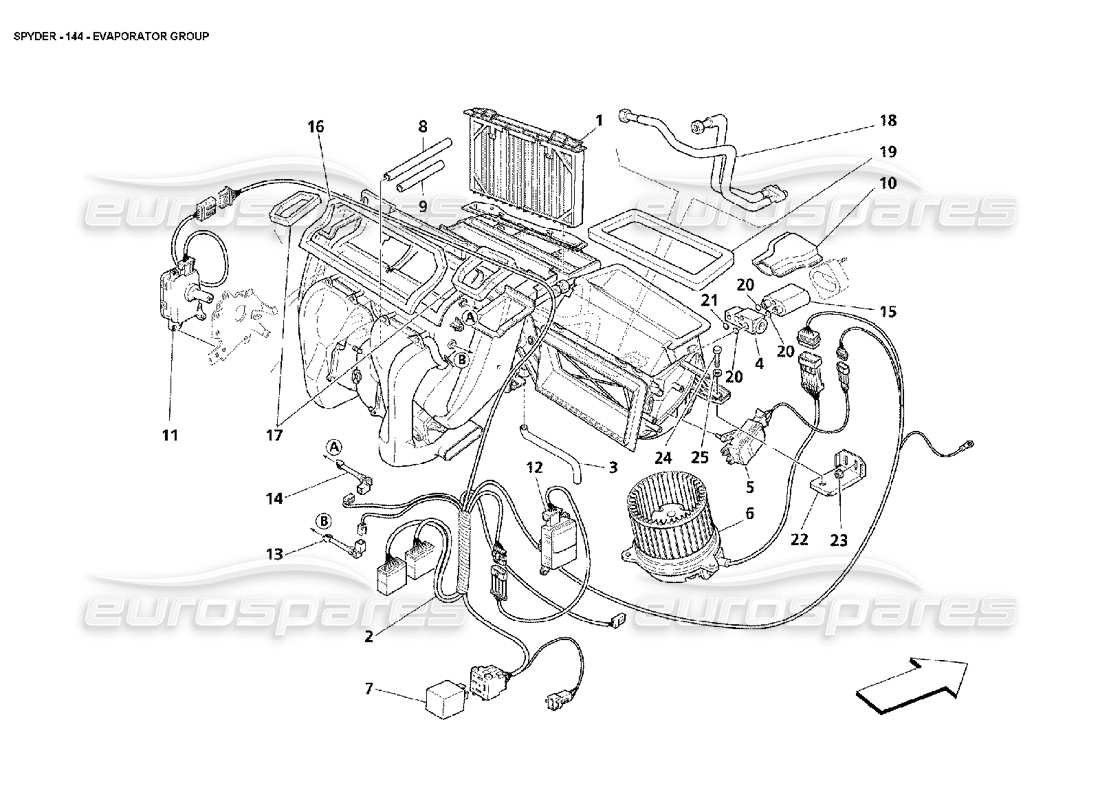part diagram containing part number 980001125
