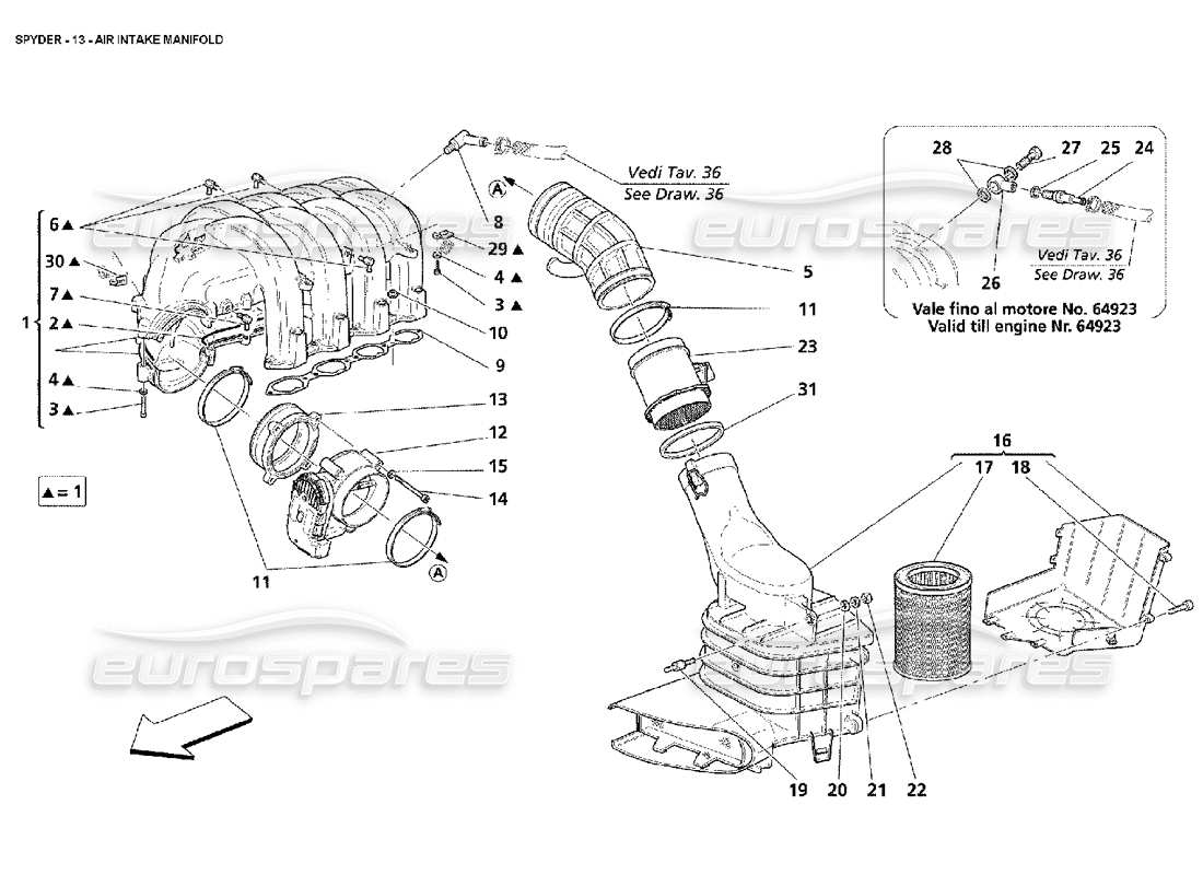 part diagram containing part number 190509