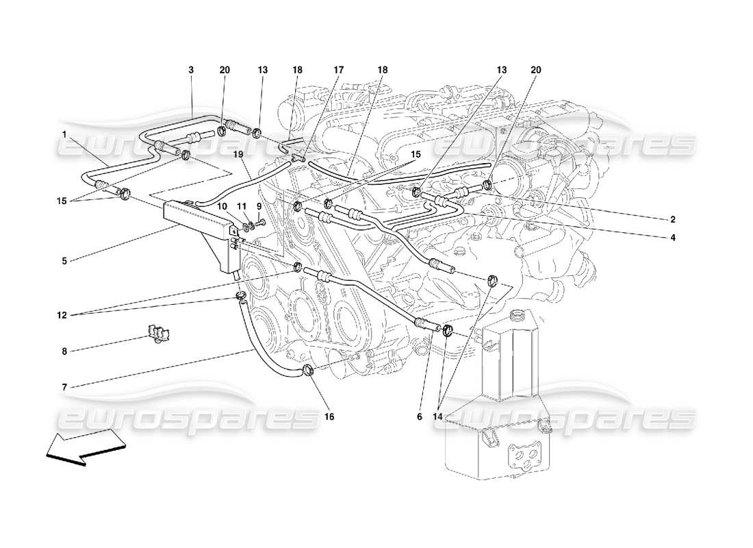 part diagram containing part number 155264