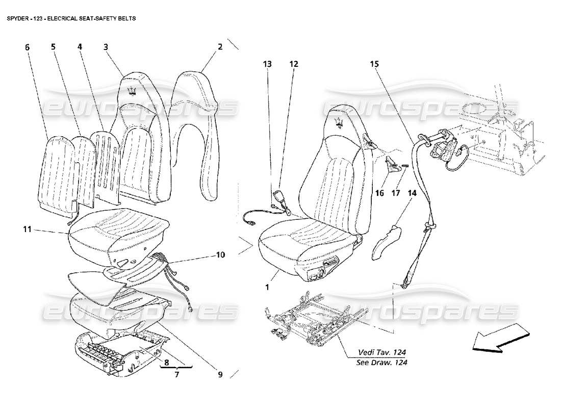 part diagram containing part number 66709600