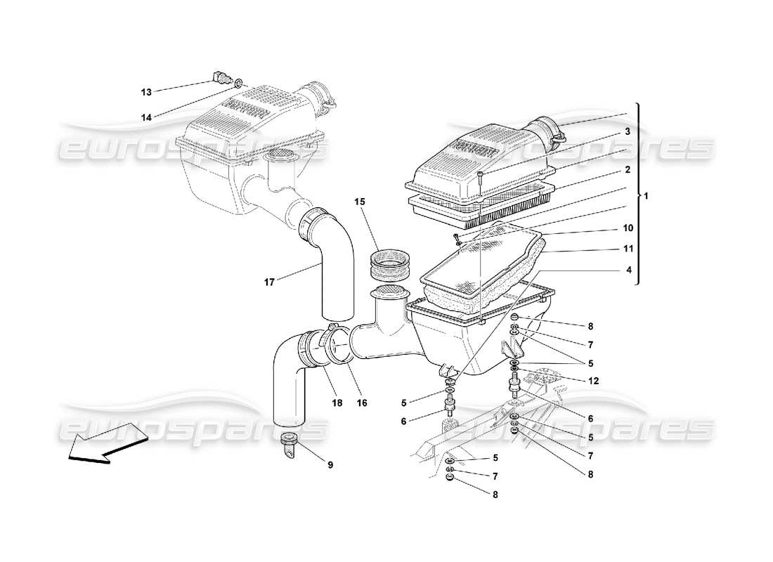 part diagram containing part number 151562