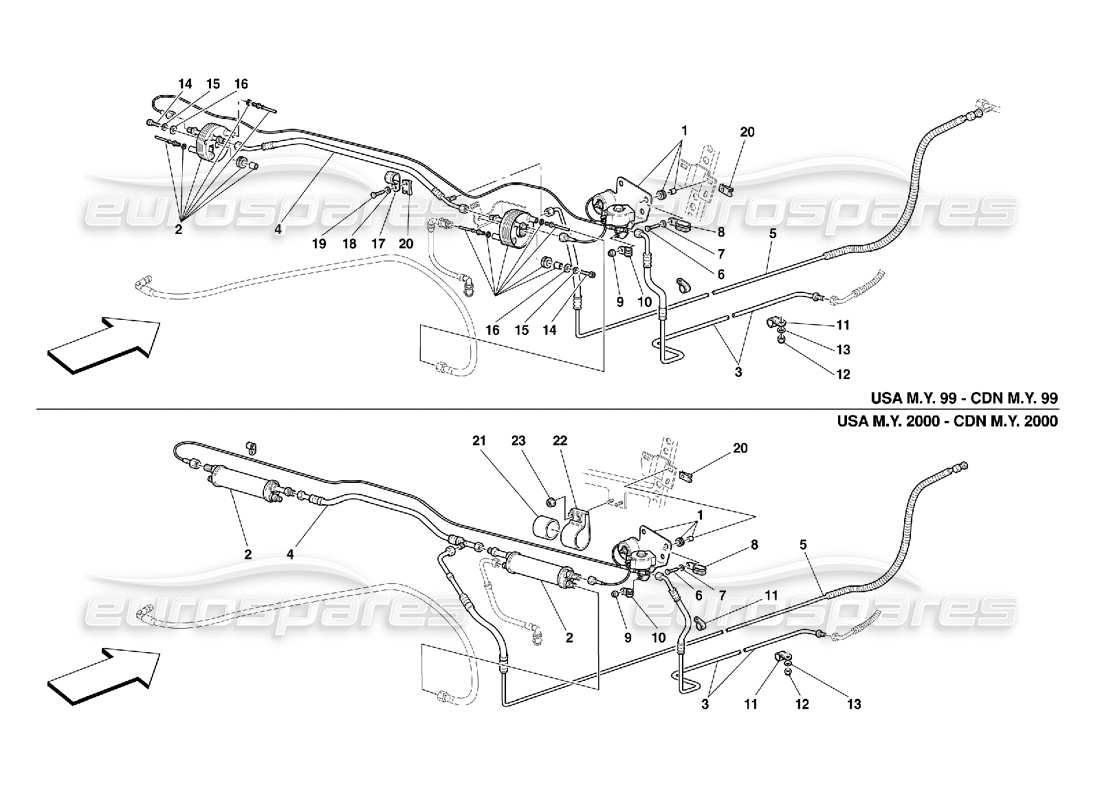 part diagram containing part number 65857000