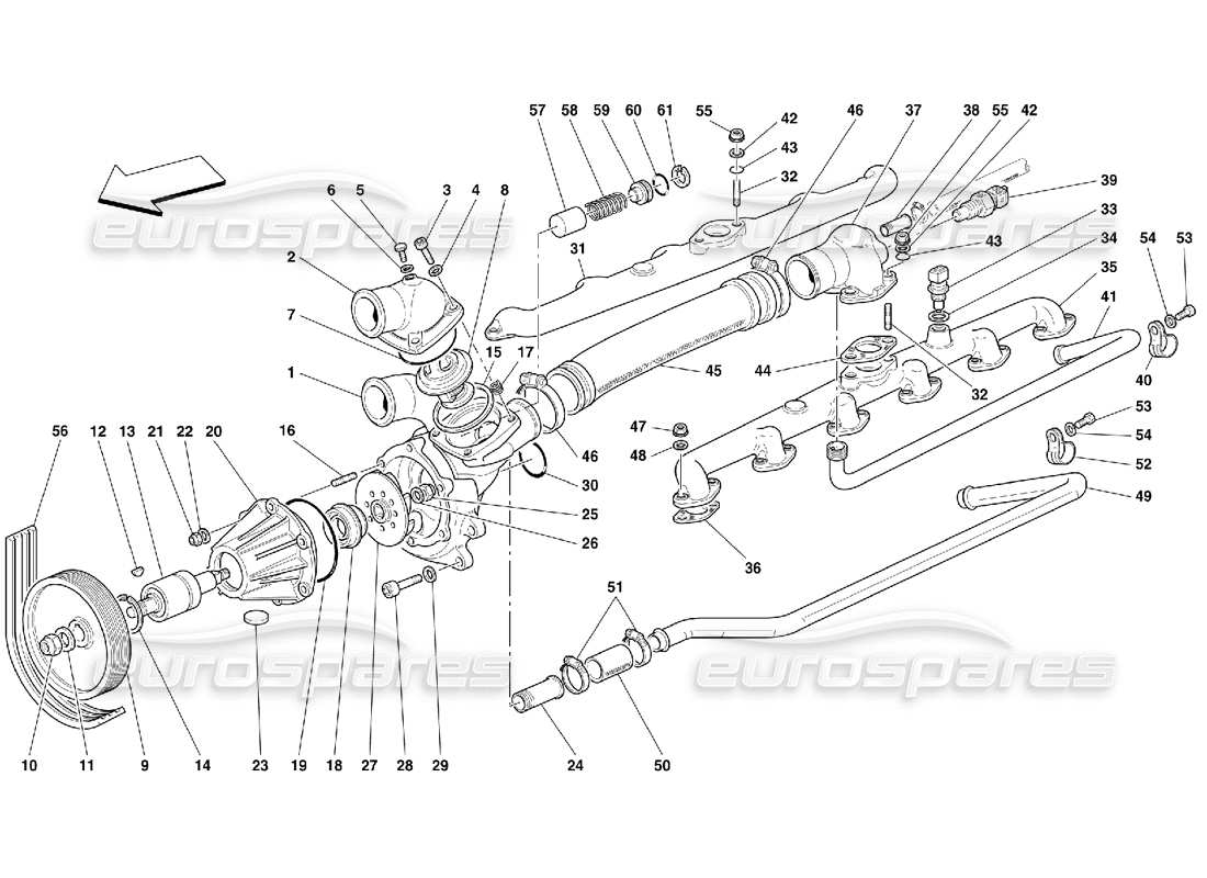 part diagram containing part number 13540924