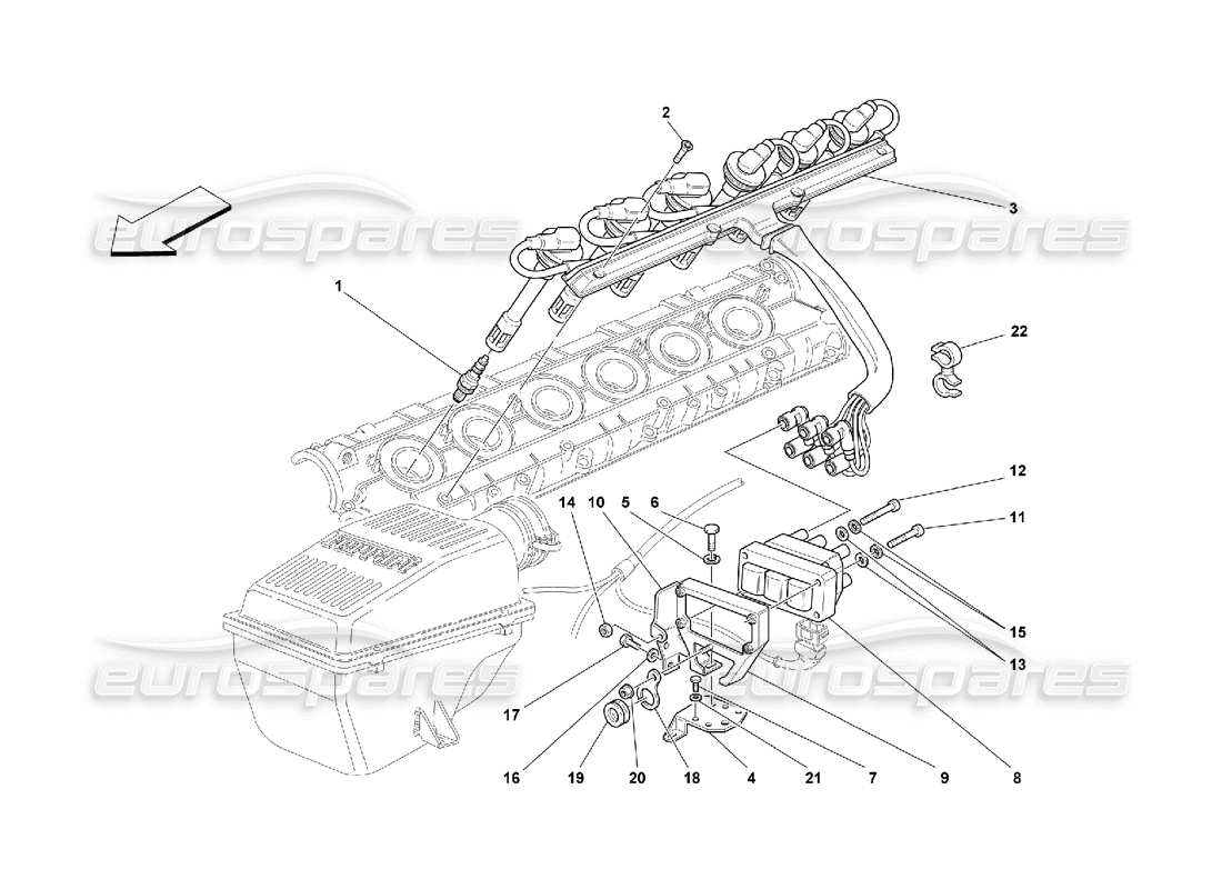 part diagram containing part number 154955