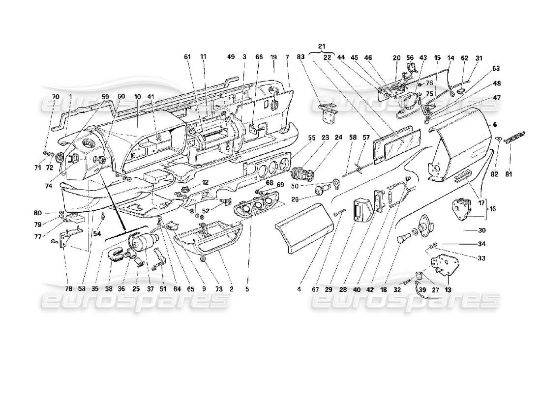 part diagram containing part number 63455400