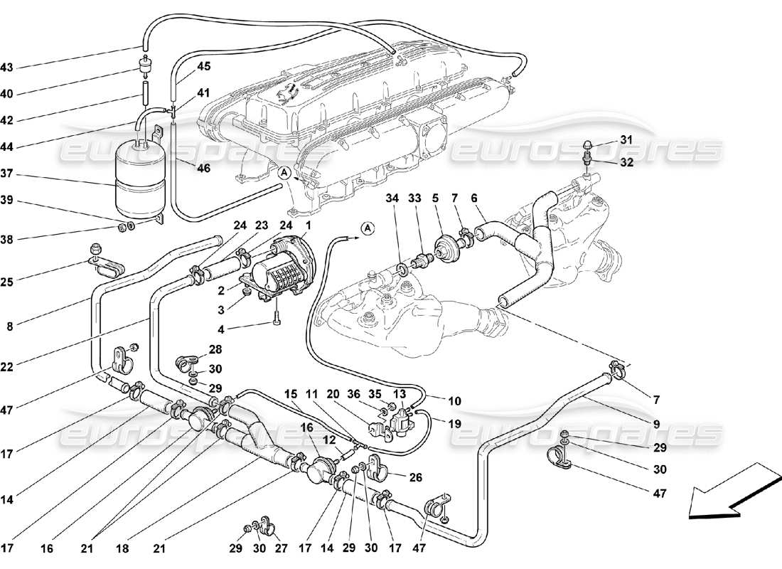 part diagram containing part number 117170