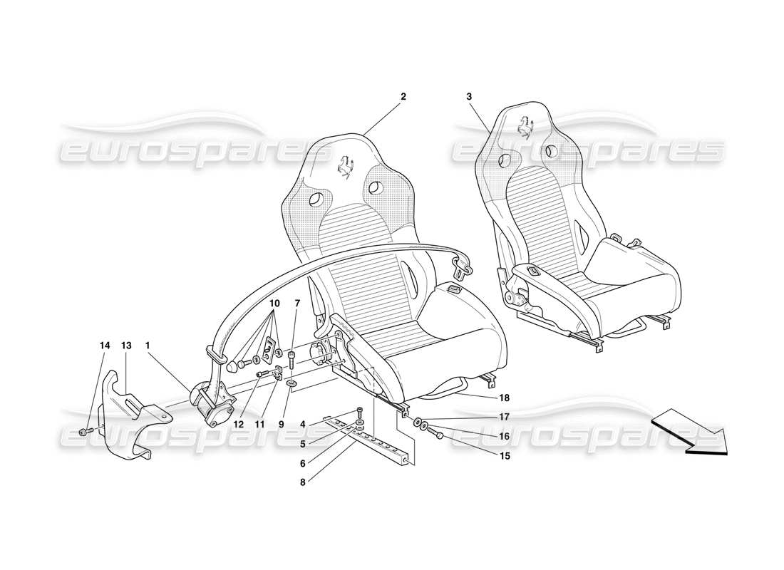 part diagram containing part number 64976100