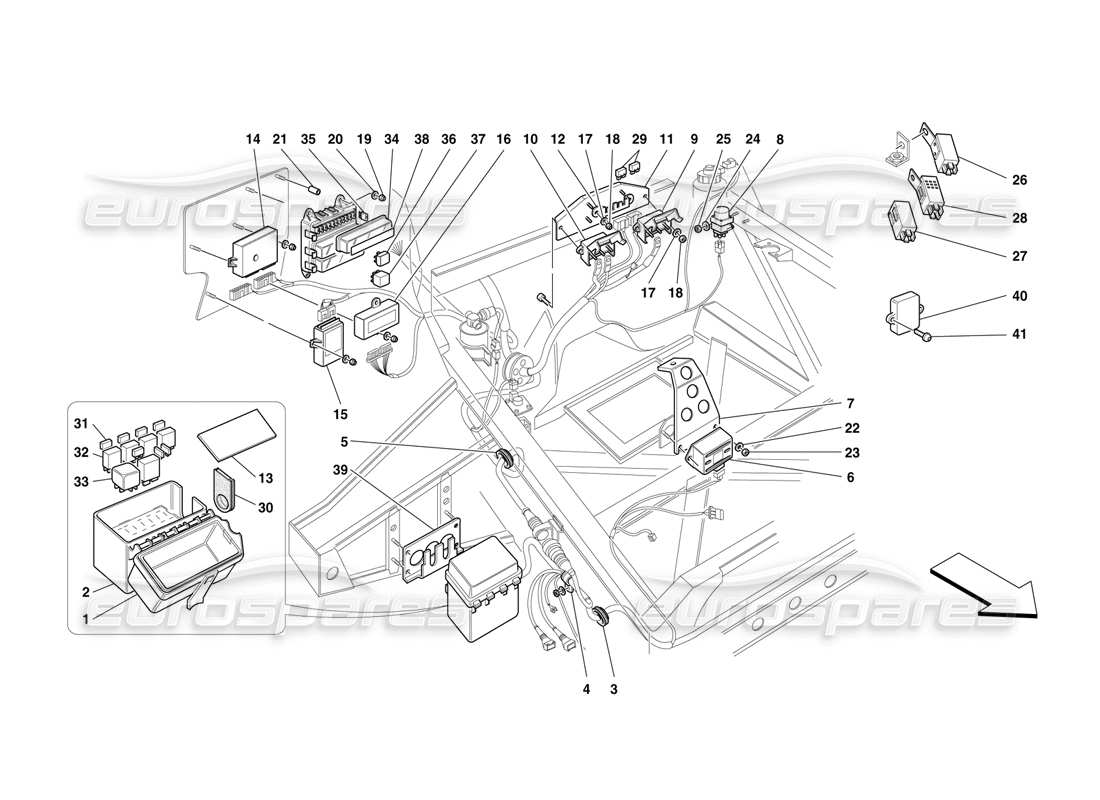 part diagram containing part number 163021