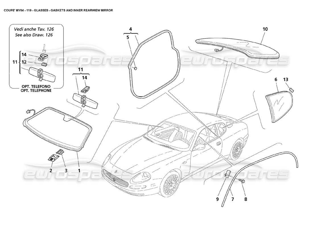 part diagram containing part number 66308100