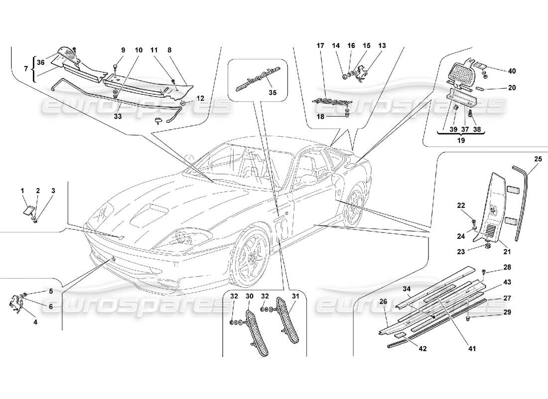 part diagram containing part number 62673100