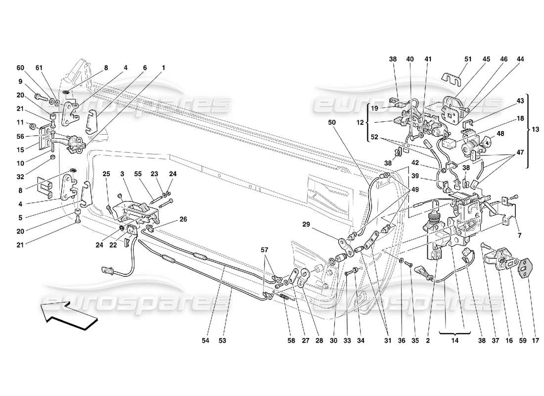 part diagram containing part number 63167900