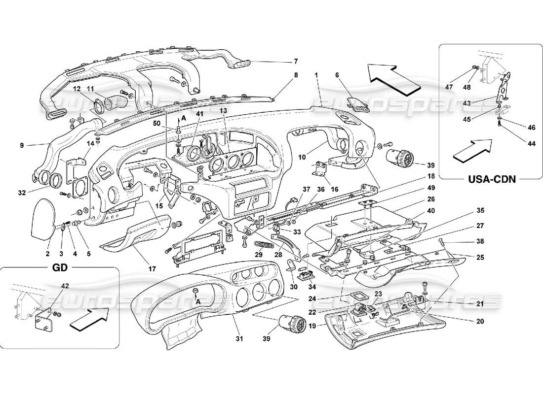 part diagram containing part number 63765300