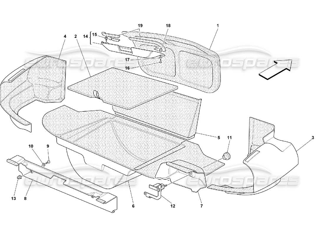 part diagram containing part number 652076..