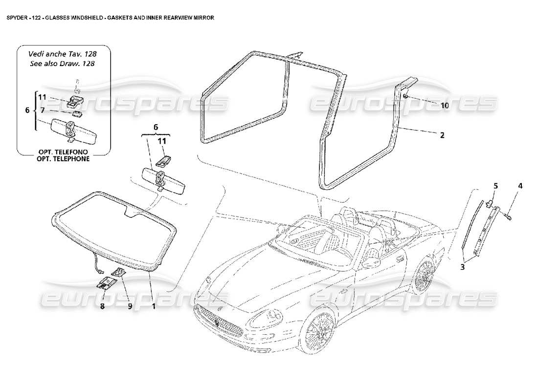 part diagram containing part number 66721300