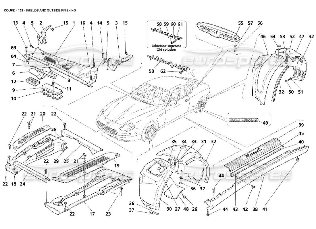 part diagram containing part number 66492500