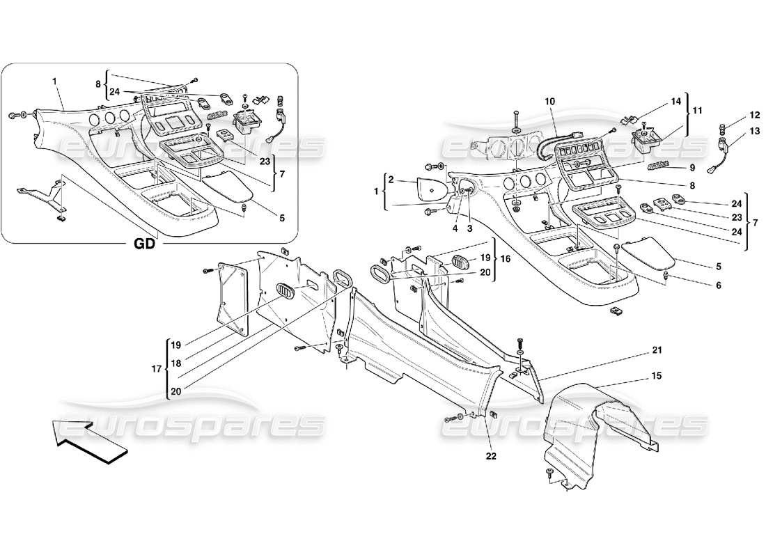 part diagram containing part number 655606..