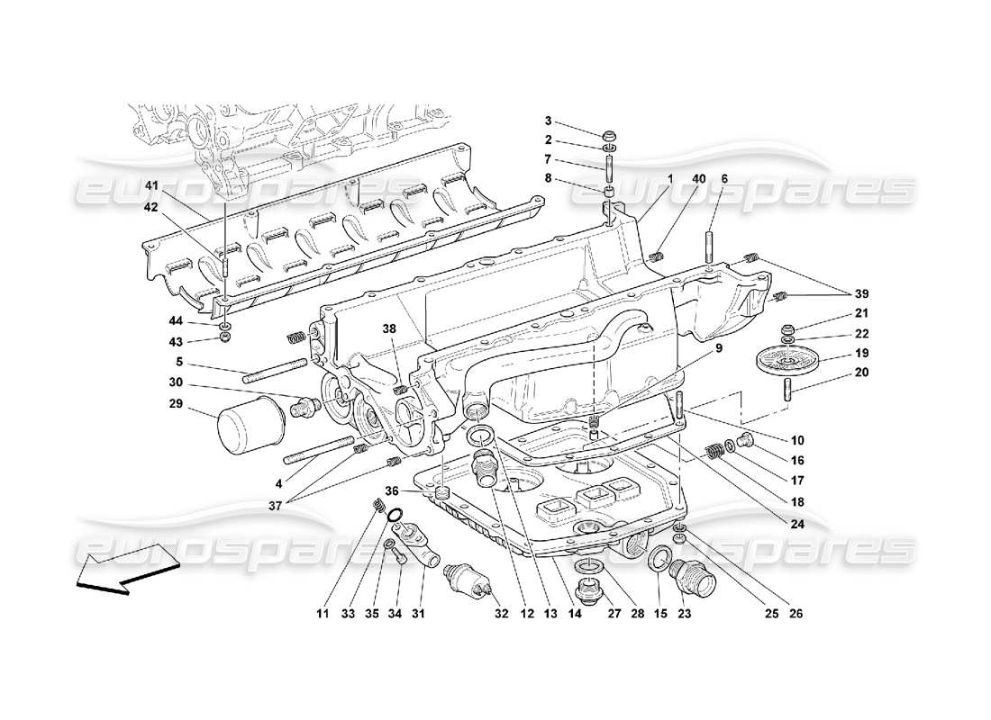 part diagram containing part number 206166