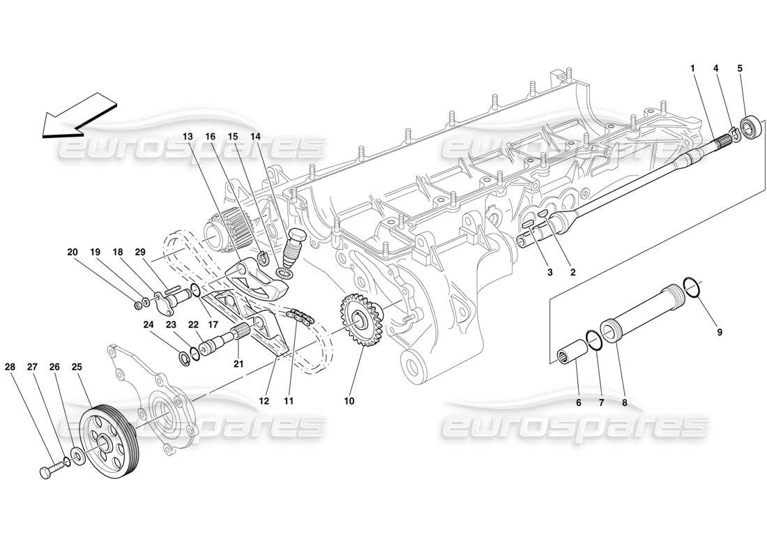 part diagram containing part number 143856