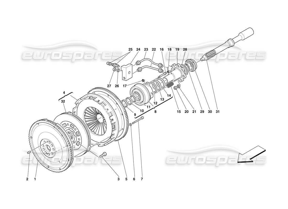 part diagram containing part number 155322