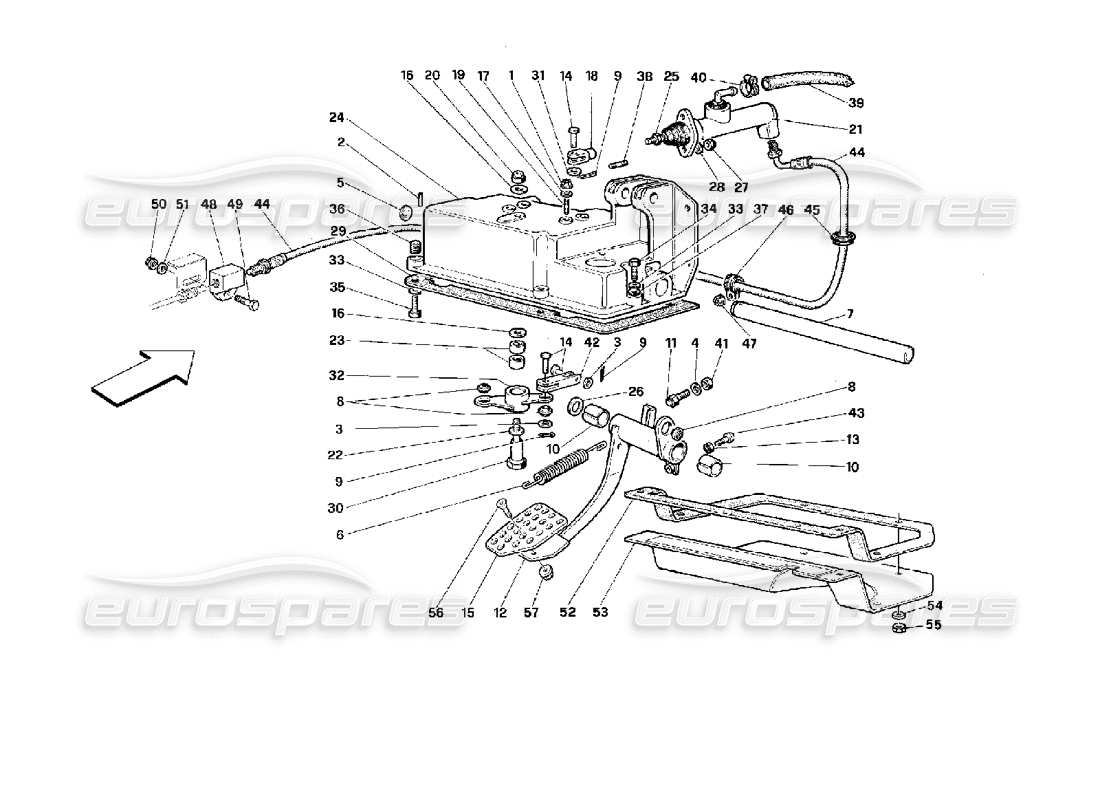 part diagram containing part number 113500