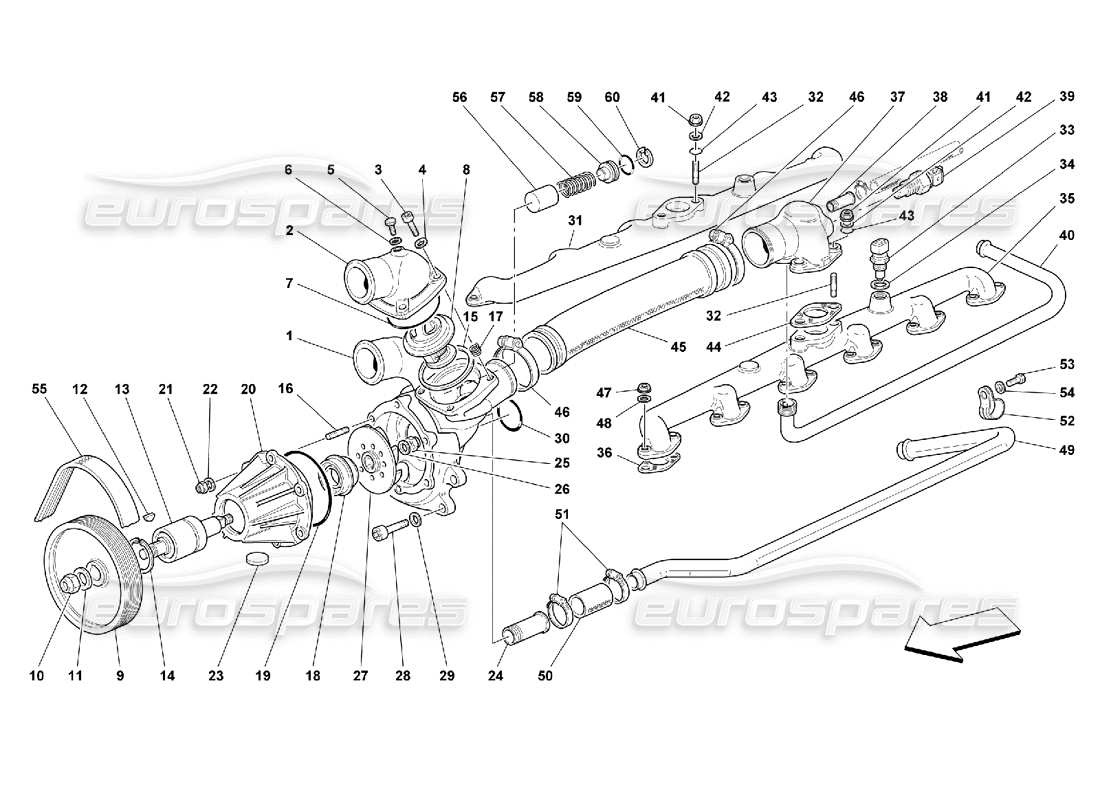 part diagram containing part number 141068