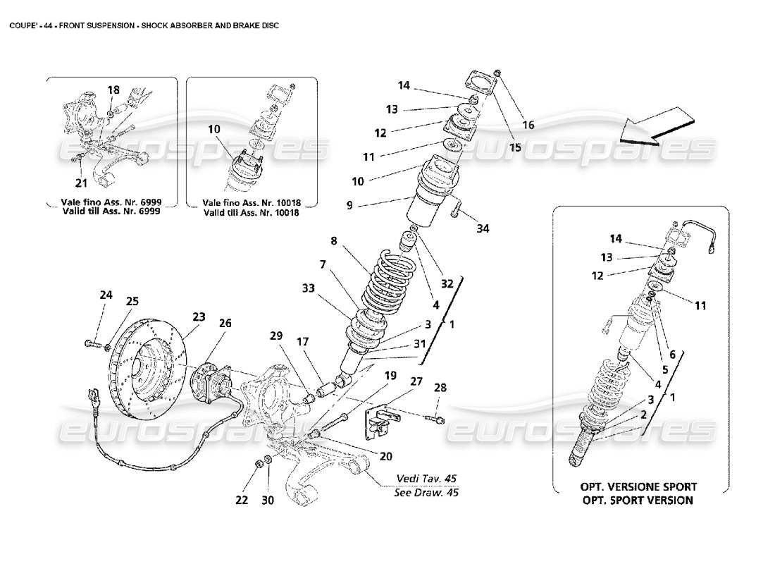 part diagram containing part number 16043411