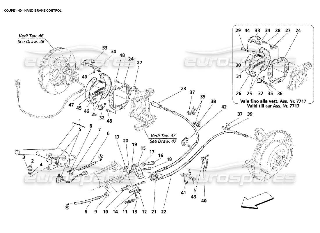 part diagram containing part number 190870