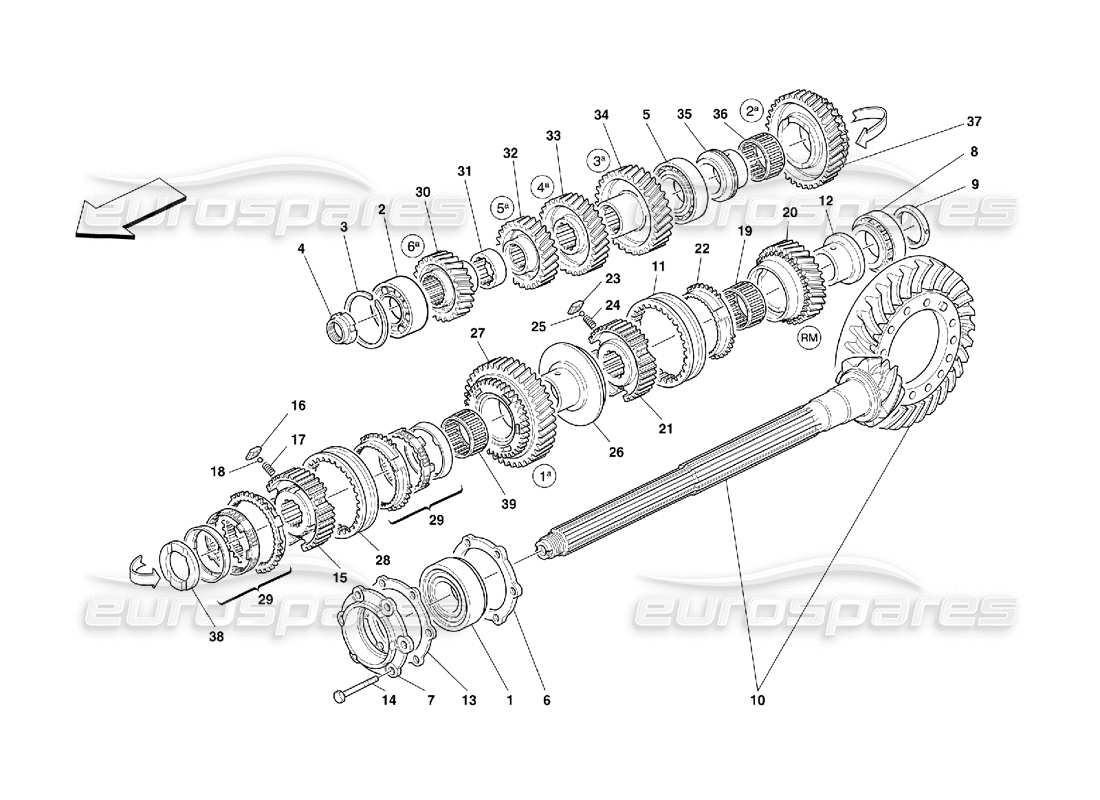 part diagram containing part number 156931