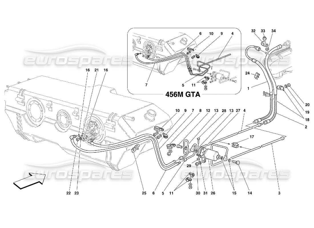 part diagram containing part number 176405