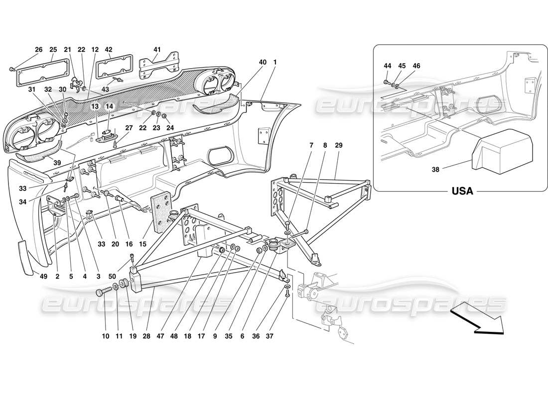 part diagram containing part number 154122