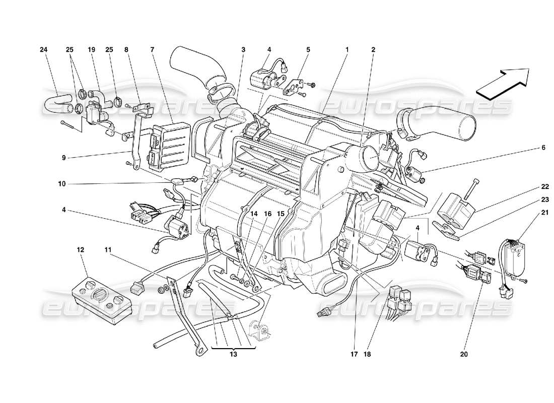 part diagram containing part number 65433400/a