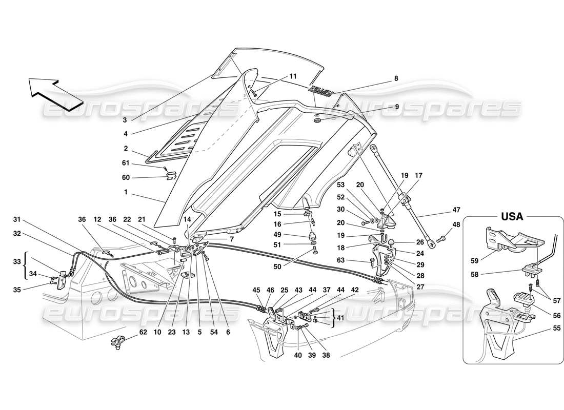 part diagram containing part number 63662810