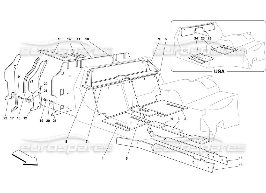 part diagram containing part number 64985800