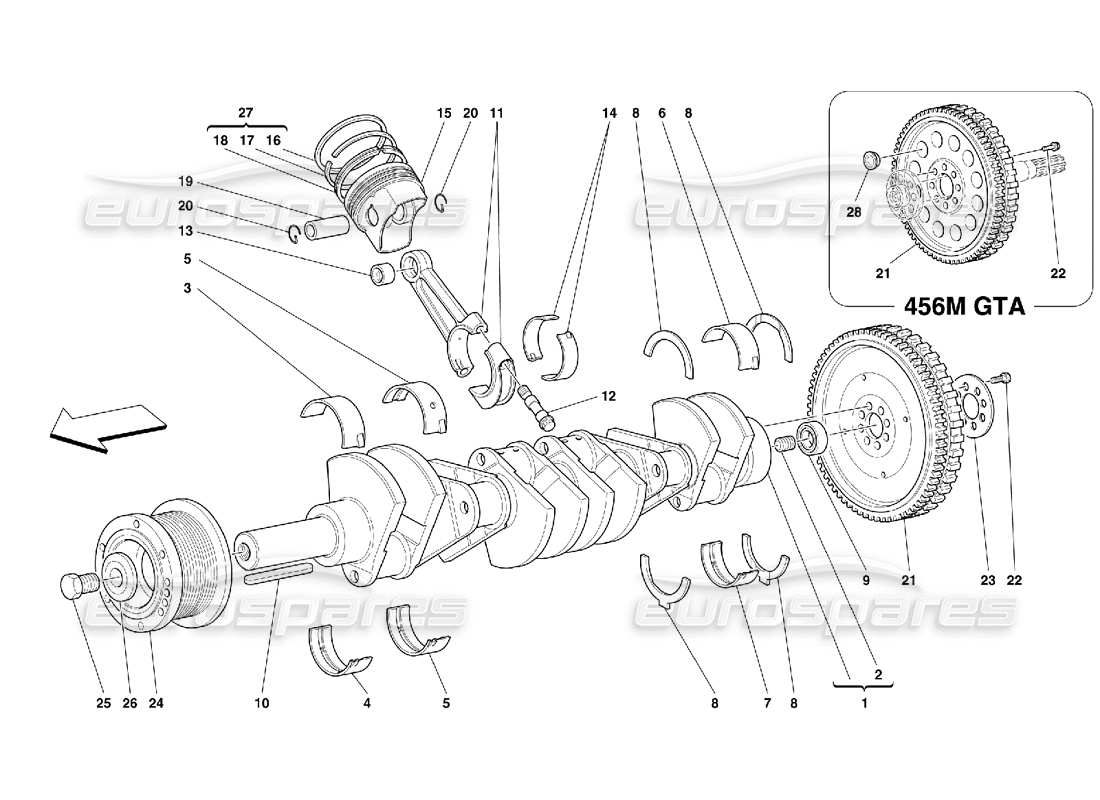 part diagram containing part number 164108