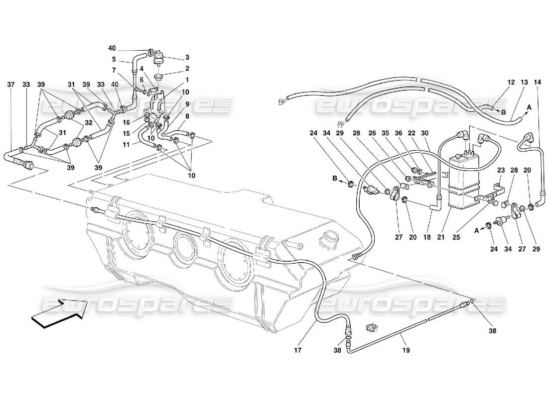 part diagram containing part number 116764