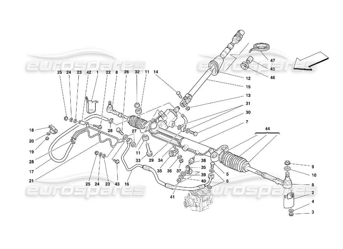 part diagram containing part number 158016