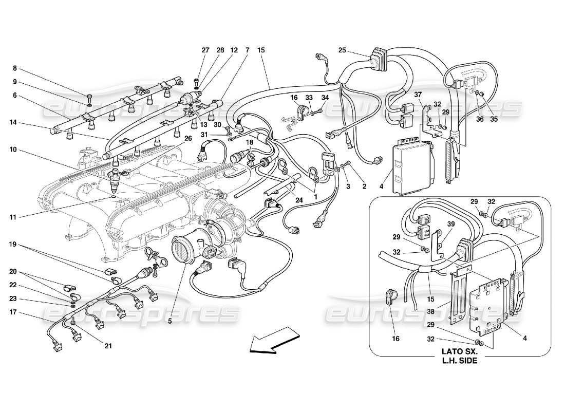 part diagram containing part number 10519424