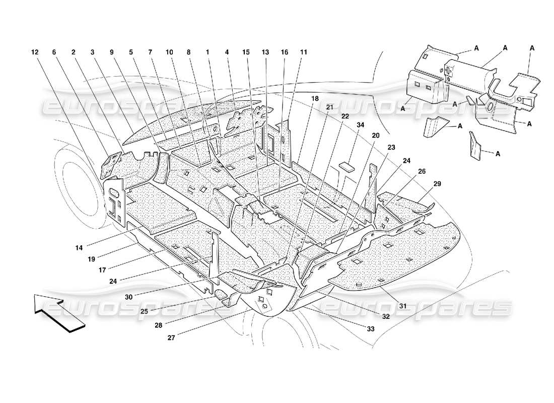 part diagram containing part number 65688900