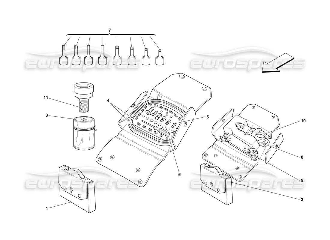 part diagram containing part number 169511