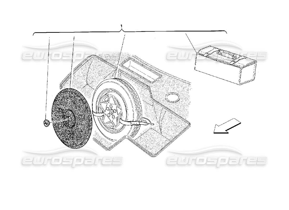 part diagram containing part number 95992156